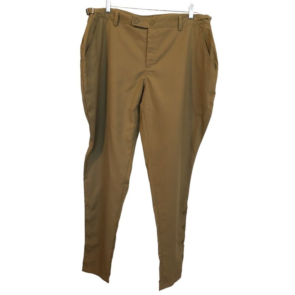 The Pirate Dressing Costume Pants Tussar Trousers Jodphurs Steampunk Breeches XL
